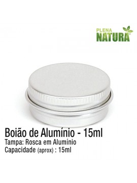 Boião - Alumínio - 15 ml